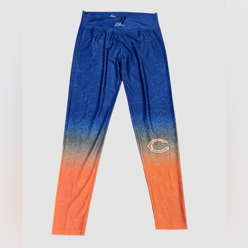 Majestic NFL Chicago Bears Gradient Print Leggings Women's XXL